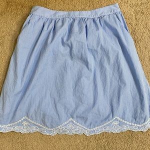 Wet Seal pinstripe skirt